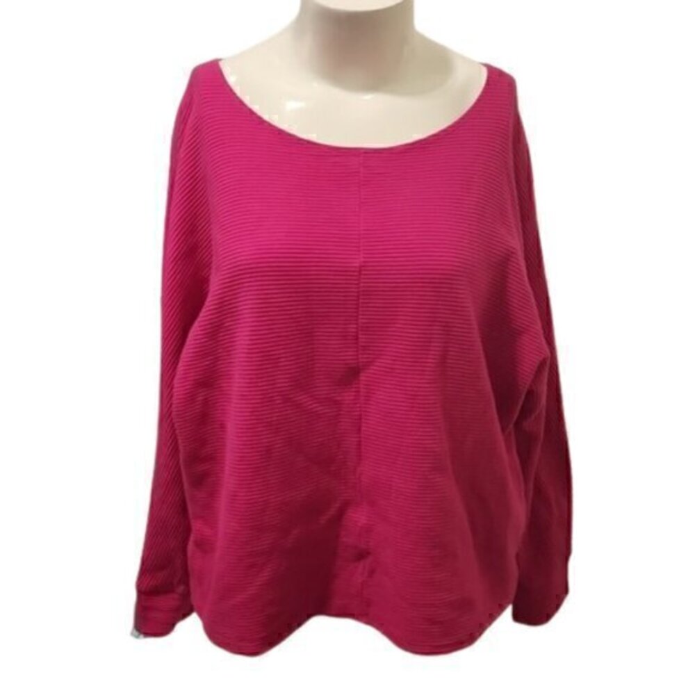[Time & Tru] Pink Long Sleeve - Size XXXL (22)